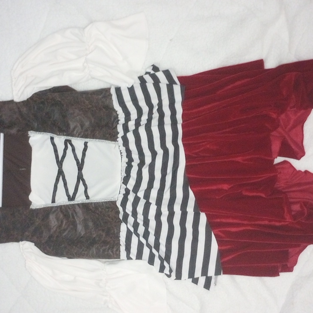 Women's 2x Pirate costume dress